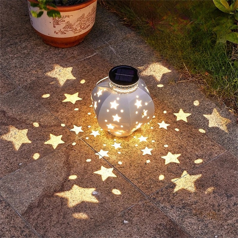 Farming For Agriculture - Garden Star Projector Lamp Hanging Solar