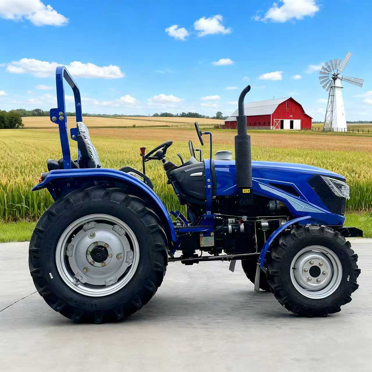 Free Shipping 4WD Farm Tractor - Agriculture Farming Working review and price