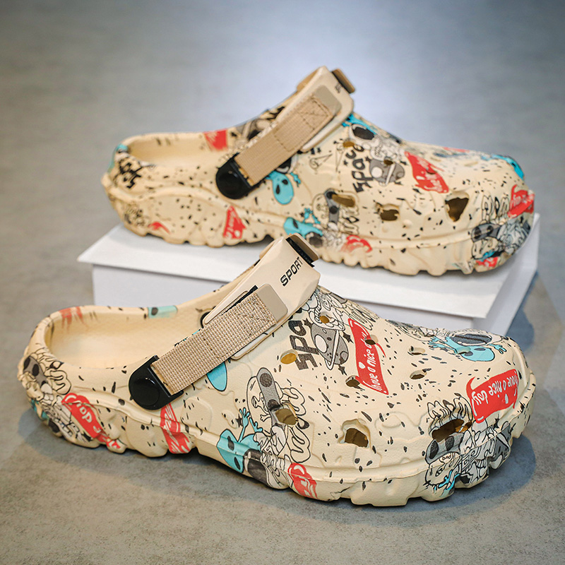 Men Camouflage Clogs Big Size  - Farming For Agriculture review and price