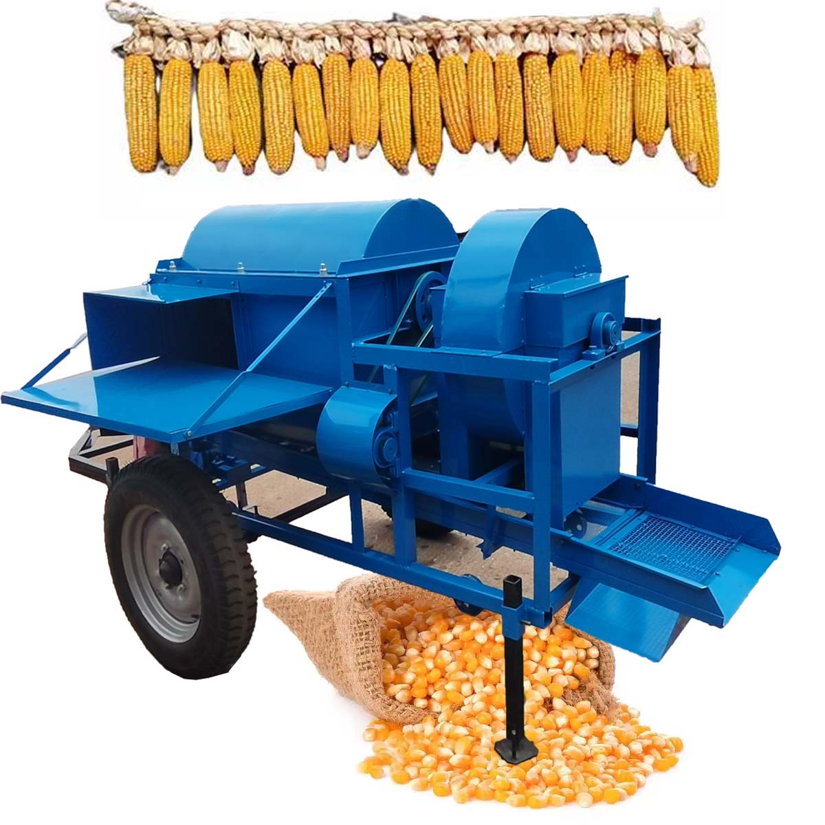 Agricultural Machinery Diesel  - Corn Sheller Machine review and price