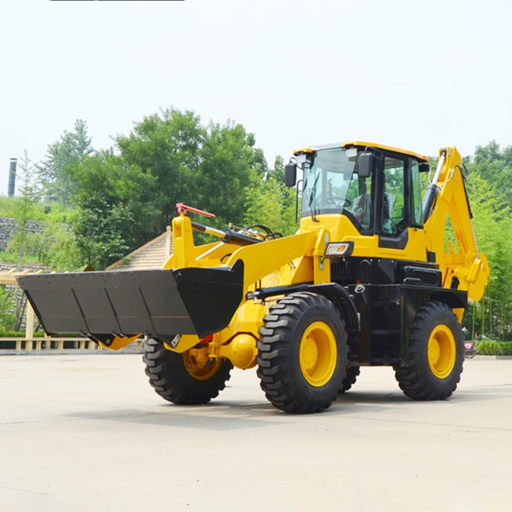 4WD Backhoe Loader Tractor Hyd - Agriculture Farming Working review and price