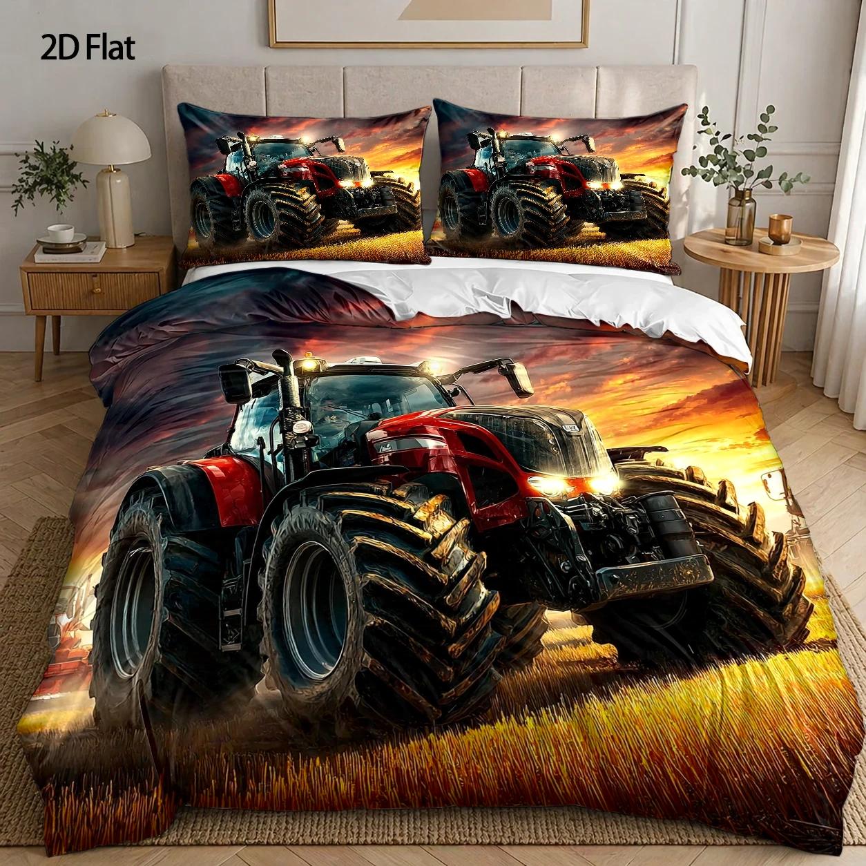 3-Piece Quilt Cover Set, 1 Qui - Agriculture Farming Cartoon review and price