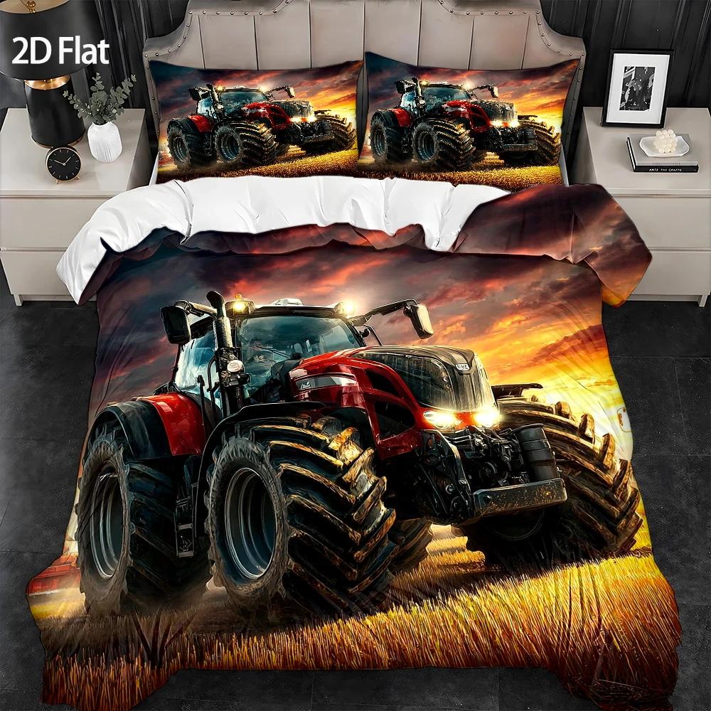 3-Piece Quilt Cover Set, 1 Qui - Agriculture Farming Cartoon review and price