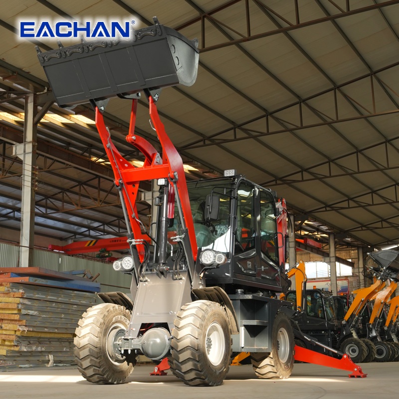 4WD Hydraulic Wheel Backhoe Lo - Agriculture Farming Working review and price