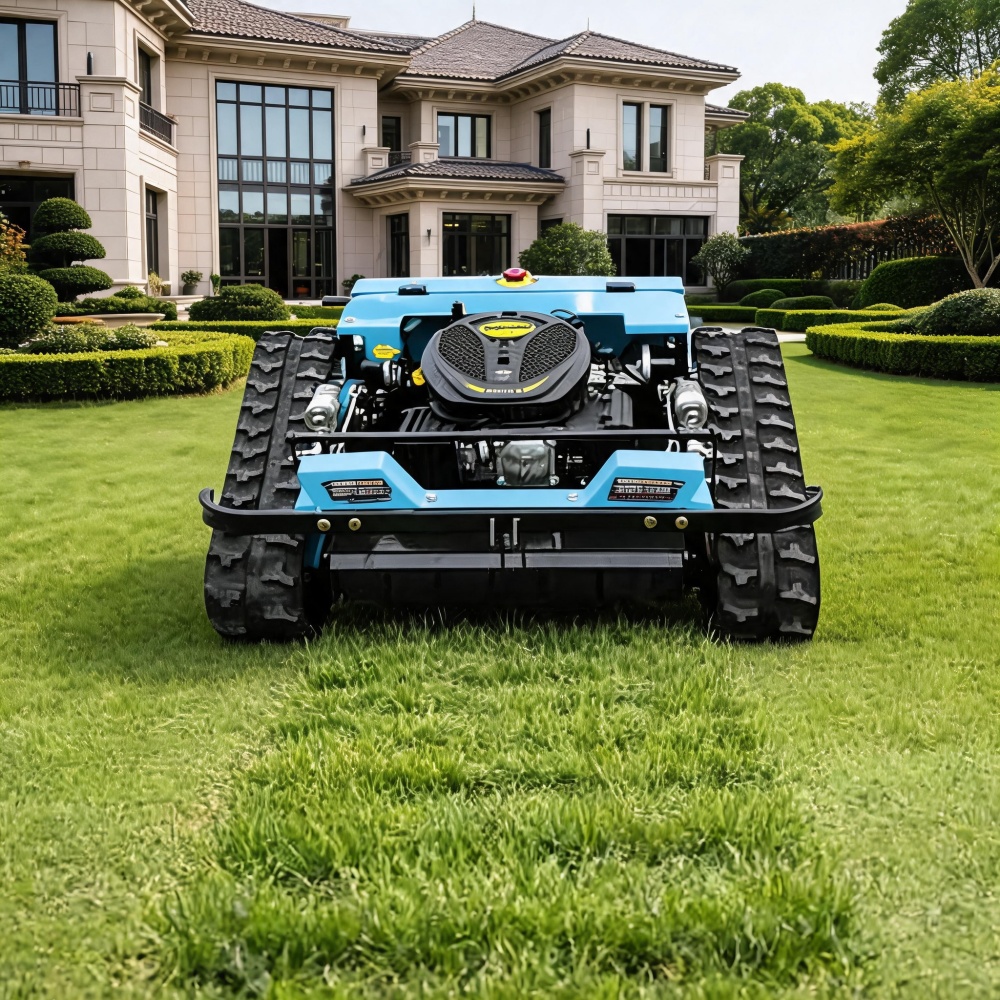 Small Tracked Lawn Mower 1000m - Farming Zero review and price