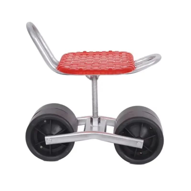 Adjustable Height Rolling Stoo - Agriculture Farming Working review and price