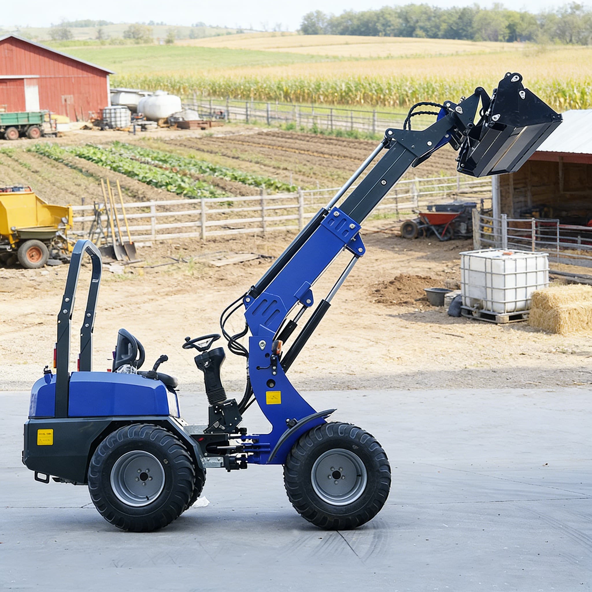 High Performance 4x4 Mini Whee - Agriculture Farming Working review and price