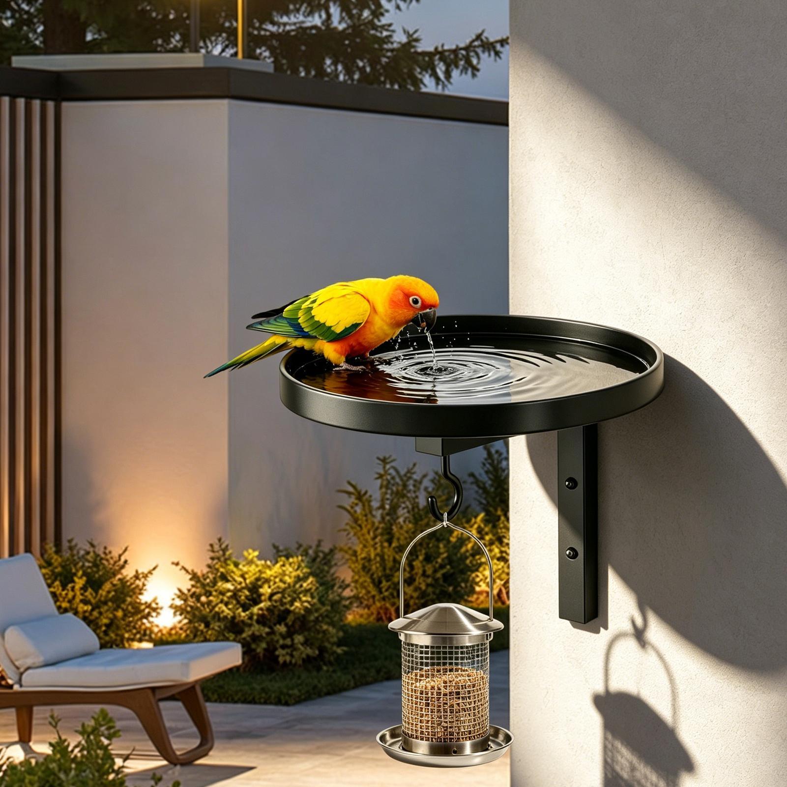 Metal Wall Mount Bird Feeder,  - Farming For Agriculture review and price