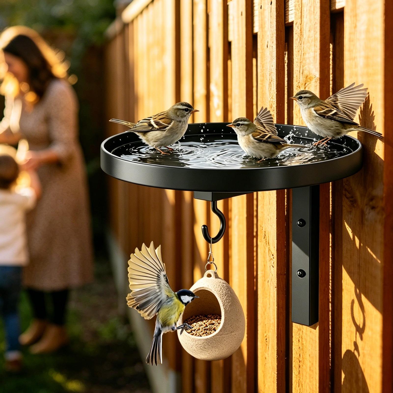 Metal Wall Mount Bird Feeder,  - Farming For Agriculture review and price