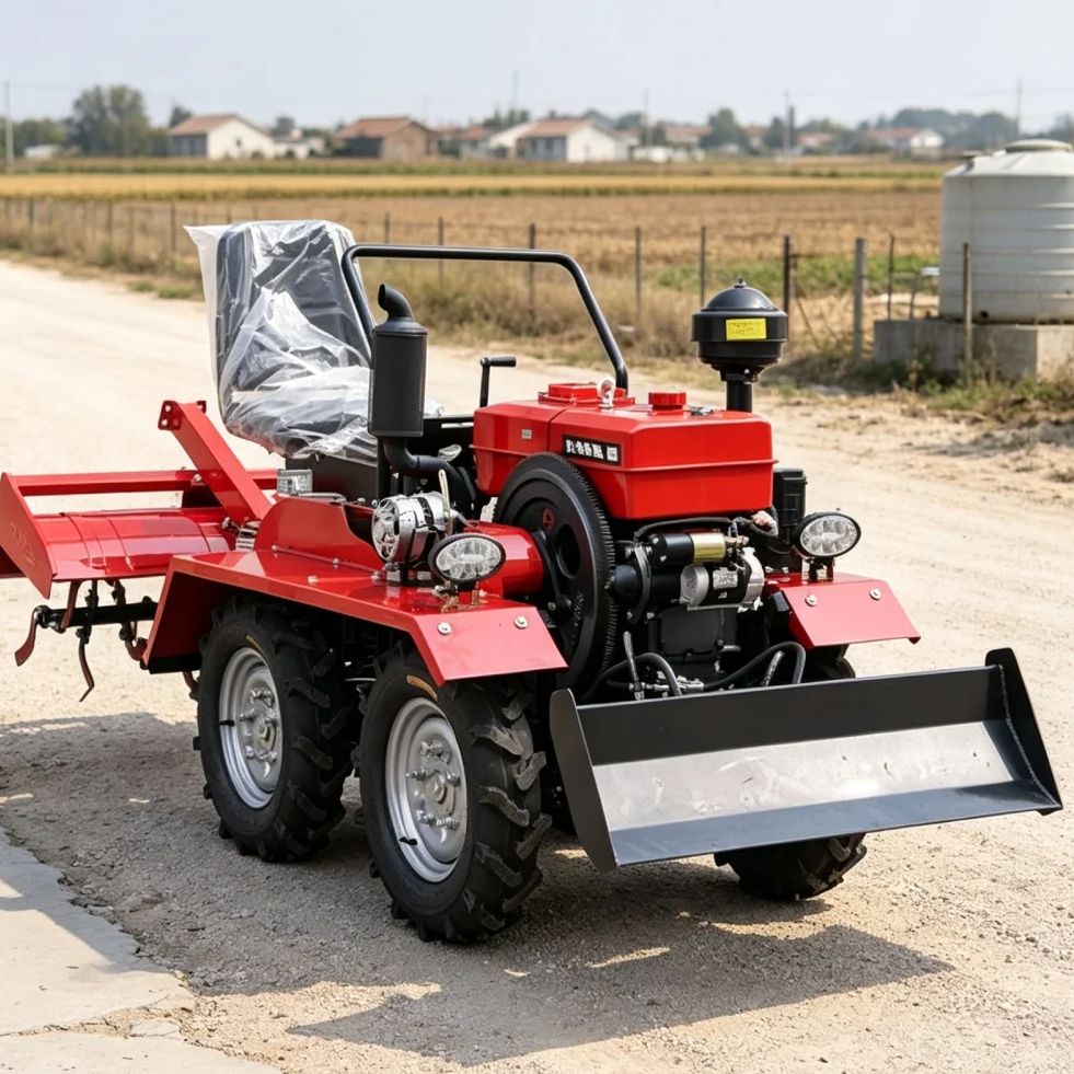 Customized 4‑Wheel 4WD Rotary  - Agriculture Farming Equipments review and price