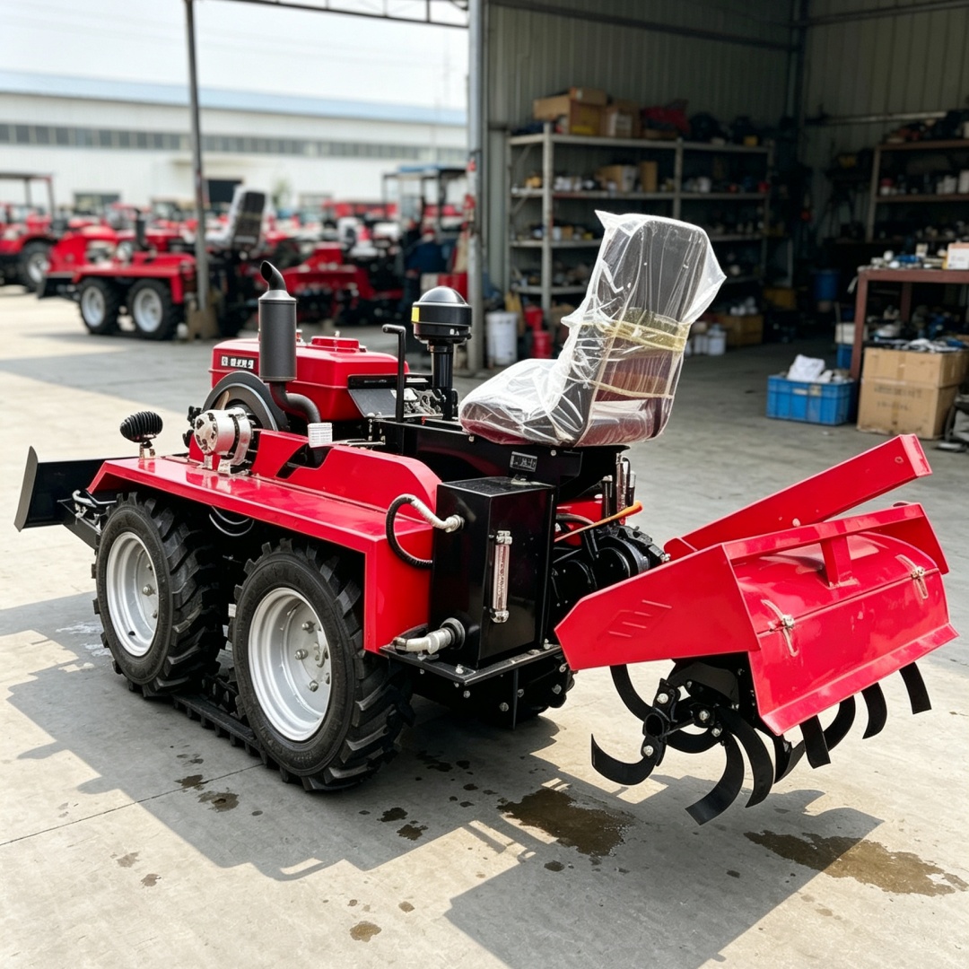 Customized 4‑Wheel 4WD Rotary  - Agriculture Farming Equipments review and price
