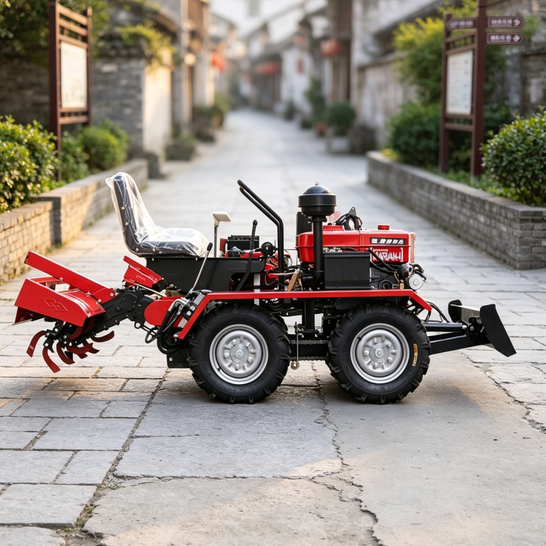 Customized 4‑Wheel 4WD Rotary  - Agriculture Farming Equipments review and price